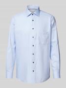 ETERNA Modern Fit Business-Hemd mit Kentkragen in Hellgrau, Größe 44