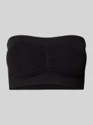 MAGIC Bodyfashion Bandeau-BH mit elastischem Bund in Black, Größe M
