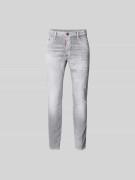 Dsquared2 Jeans mit 5-Pocket-Design in Hellgrau, Größe 46