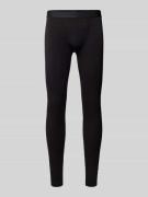 BOSS Long Johns mit elastischem Label-Bund in Black, Größe L