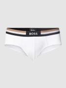 BOSS Slip mit Logo-Bund Modell 'Motion' in Weiss, Größe XL