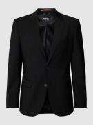 BOSS Sakko mit Reverskragen in Black, Größe 50