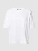 Windsor T-Shirt mit Label-Detail in Weiss, Größe 36