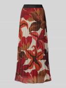 ZABAIONE Maxirock mit elastischem Bund in Rot, Größe XL