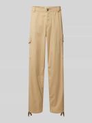 Calvin Klein Jeans Regular Fit Cargohose mit elastischem Bund in Sand,...