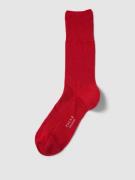 Falke Socken mit Woll-Anteil Modell 'ClimaWool' in Rot, Größe 43/44