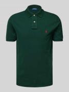 Polo Ralph Lauren Poloshirt mit Label-Stitching in Gruen, Größe L