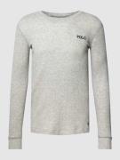 Polo Ralph Lauren Underwear Longsleeve mit Strukturmuster Modell 'WAFF...