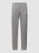 Tommy Hilfiger Sweatpants mit Label-Stitching in Mittelgrau Melange, G...