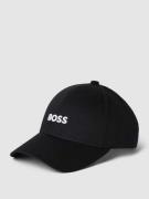 BOSS Basecap mit Label-Stitching Modell 'Zed' in Black, Größe 1