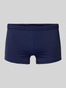 HOM Badehose in unifarbenem Design Modell 'SEA LIFE' in Dunkelblau, Gr...