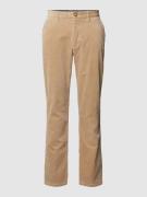 Christian Berg Men Cordhose mit Stretch-Anteil in Sand, Größe 25