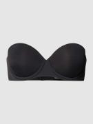 Calvin Klein Underwear Push-Up-BH in Bandeau-Form in Black, Größe 70B