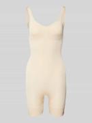 MAGIC Bodyfashion Body mit tiefem Rückenausschnitt in Ecru, Größe M