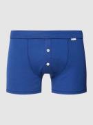 Schiesser Trunks mit Label-Detail Modell 'REVIVAL' in Royal, Größe XL