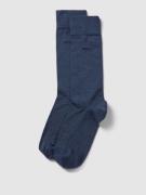 BOSS Socken aus Woll-Baumwoll-Mix im 2er-Pack in Blau, Größe 39-42