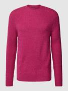 Antony Morato Strickpullover mit gerippten Abschlüssen in Pink, Größe ...