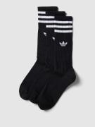 adidas Originals Socken mit Label-Detail im 3er-Pack in Black, Größe S