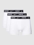 Nike Trunks mit elastischem Logo-Bund in Weiss, Größe XL