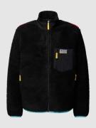 Polo Ralph Lauren Jacke aus Teddyfell in Black, Größe L