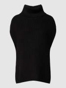 s.Oliver RED LABEL Strickpullover mit Rollkragen in Black, Größe 36