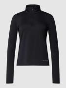 Calvin Klein Performance Longsleeve mit Stehkragen und Reißverschluss ...