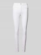 Only Skinny Fit Jeans im 5-Pocket-Design Modell 'ROYAL' in Weiss, Größ...