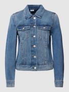 Vero Moda Jeansjacke mit Umlegekragen Modell 'ZORICA' in Jeansblau, Gr...