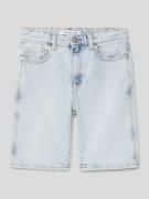 Calvin Klein Jeans Relaxed Fit Jeansshorts im 5-Pocket-Design in Hellb...