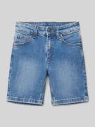 Tom Tailor Skinny Fit Jeansshorts im 5-Pocket-Design in Blau, Größe 12...