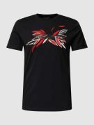 Antony Morato T-Shirt mit Label-Print in Black, Größe M