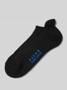 Falke Sneakersocken mit Label-Print in Black, Größe 35/36