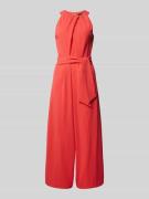 Betty Barclay Jumpsuit mit Bindegürtel in Rot, Größe 42