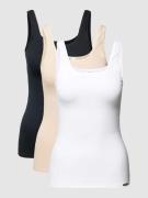 Skiny Tanktop mit Rundhalsausschnitt Modell 'ADVANTAGE' im 3er-Pack in...