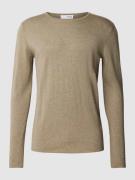 SELECTED HOMME Strickpullover mit Rundhalsausschnitt Modell 'Rome' in ...