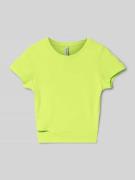 Blue Effect Boxy Fit T-Shirt mit Cut Out in Neon Gruen, Größe 140