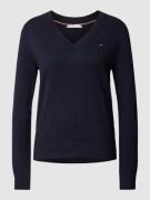 Tommy Hilfiger Pullover mit regulärem Schnitt und unifarbenem Design i...