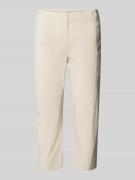 STEHMANN Caprihose in unifarbenem Design Modell 'INA' in Offwhite, Grö...