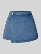 Noisy May Jeansshorts in Wickel-Optik Modell 'NOAMI' in Jeansblau, Grö...