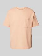 MCNEAL T-Shirt mit aufgesetzter Brusttasche in Apricot Melange, Größe ...