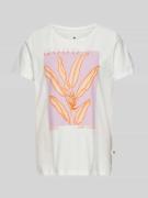 Lieblingsstück T-Shirt mit Motiv-Print Modell 'Daliah' in Offwhite, Gr...