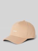 HUGO Basecap mit Label-Stitching Modell 'Cara' in Beige, Größe 1