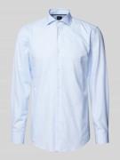 BOSS Slim Fit Business-Hemd mit Haifischkragen in Bleu, Größe 44