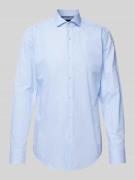 BOSS Slim Fit Business-Hemd mit Haifischkragen Modell 'Hank' in Bleu, ...