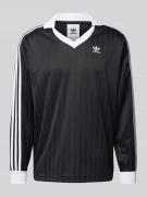 adidas Originals Longsleeve mit Label-Stitching in Black, Größe S