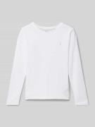 Polo Ralph Lauren Teens Longsleeve mit Logo-Stitching in Weiss, Größe ...