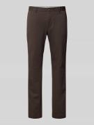 JOOP! Collection Slim Fit Chino mit Gürtelschlaufen Modell 'Hank' in D...