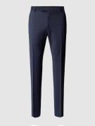 Strellson Slim Fit Anzughose mit Bügelfalten 'Flex Cross' in Marine, G...