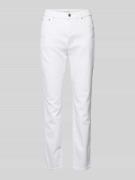 Mango Slim Fit Jeans im 5-Pocket-Design Modell 'CLAUDIA' in Weiss, Grö...