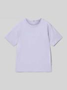 Jack & Jones T-Shirt mit Label-Print Modell 'FREDERIKSBERG' in Mauve, ...